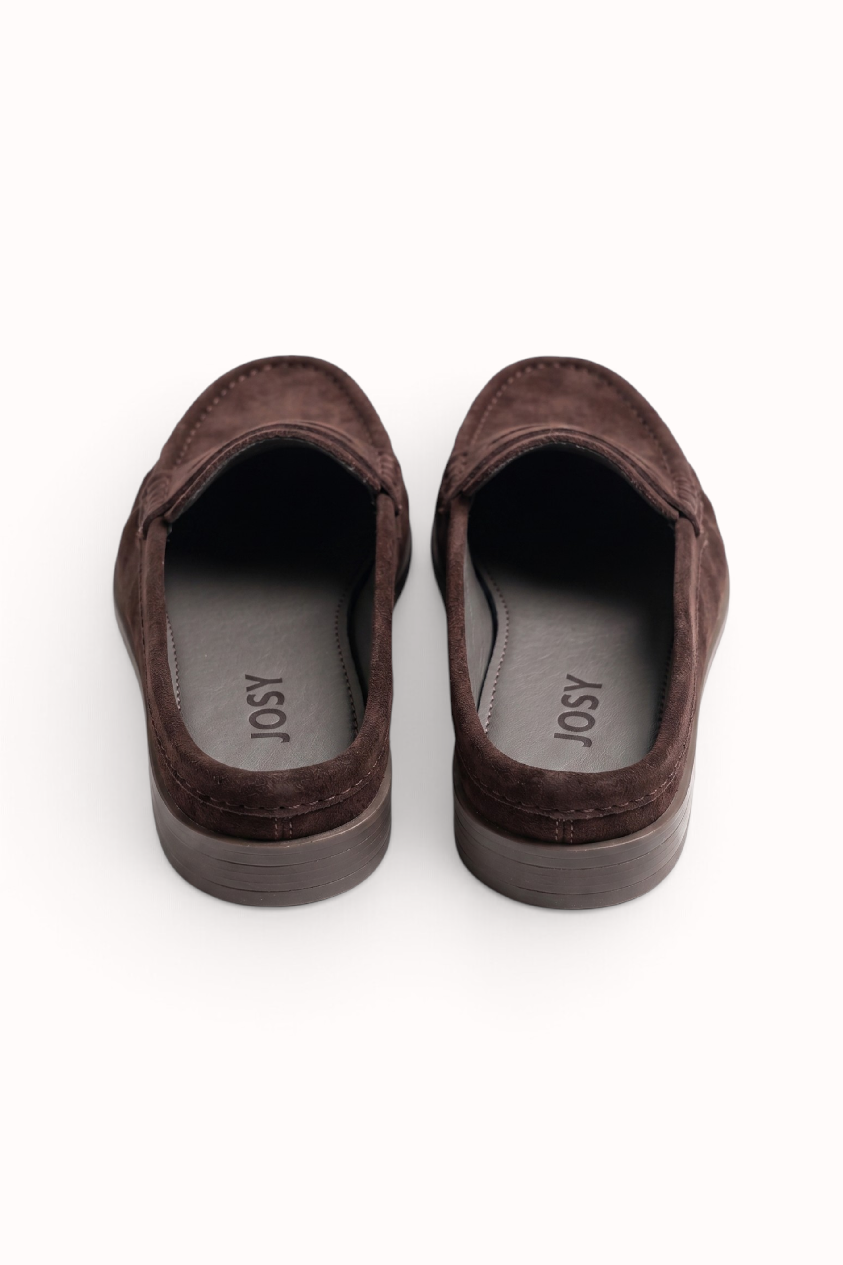 Mules souple en daim