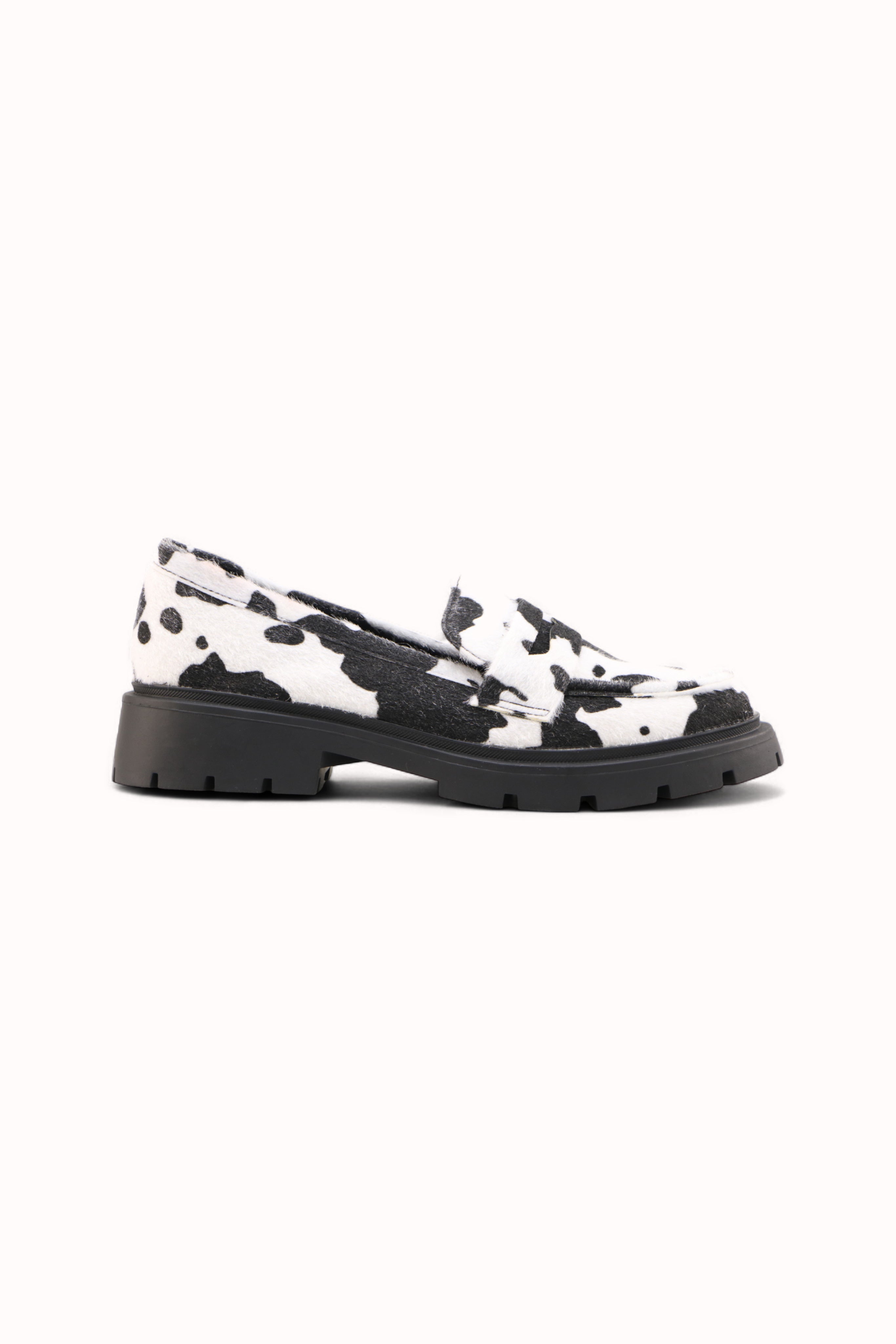 Mocassins simili semelle crantée