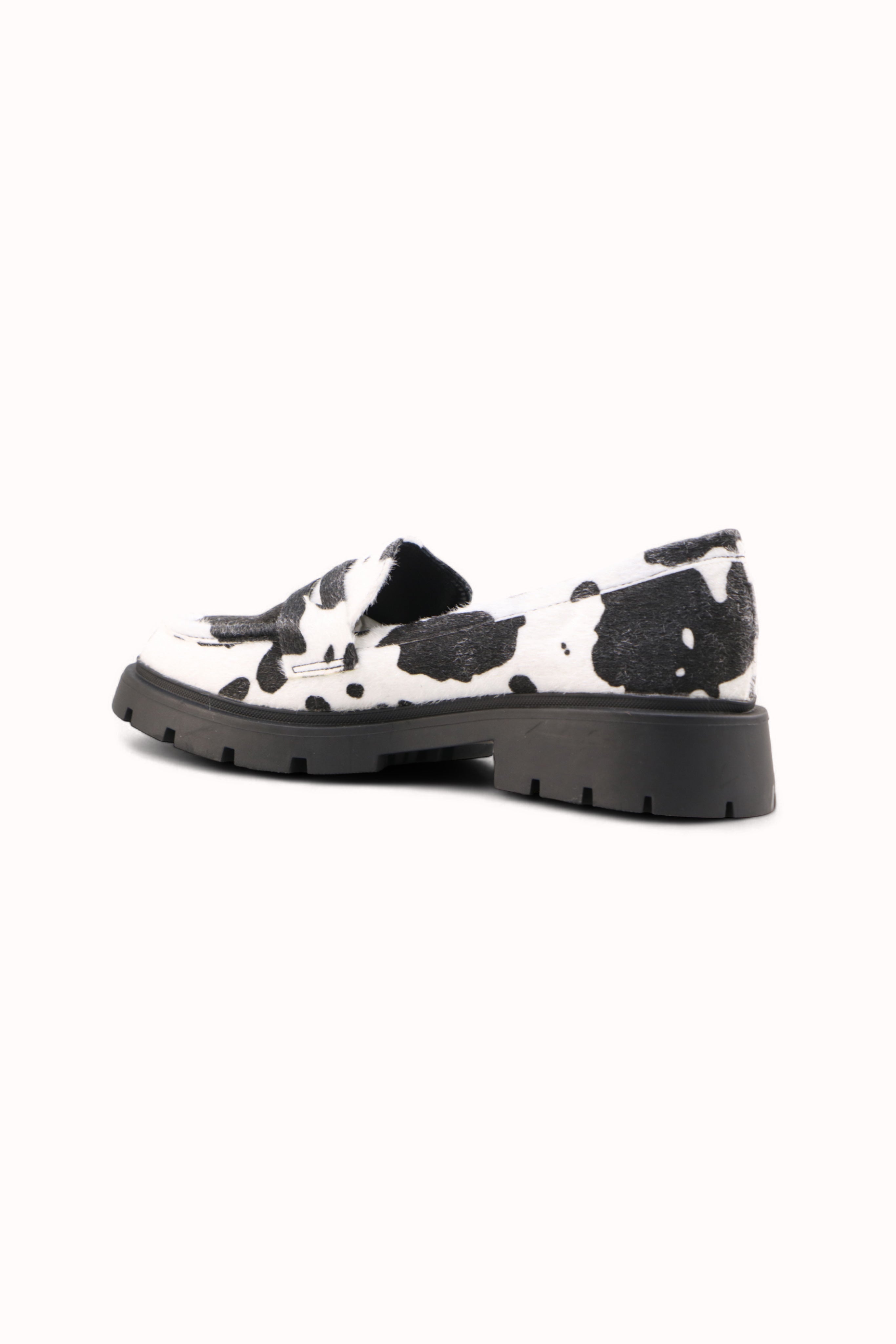 Mocassins simili semelle crantée