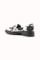 Mocassins simili semelle crantée