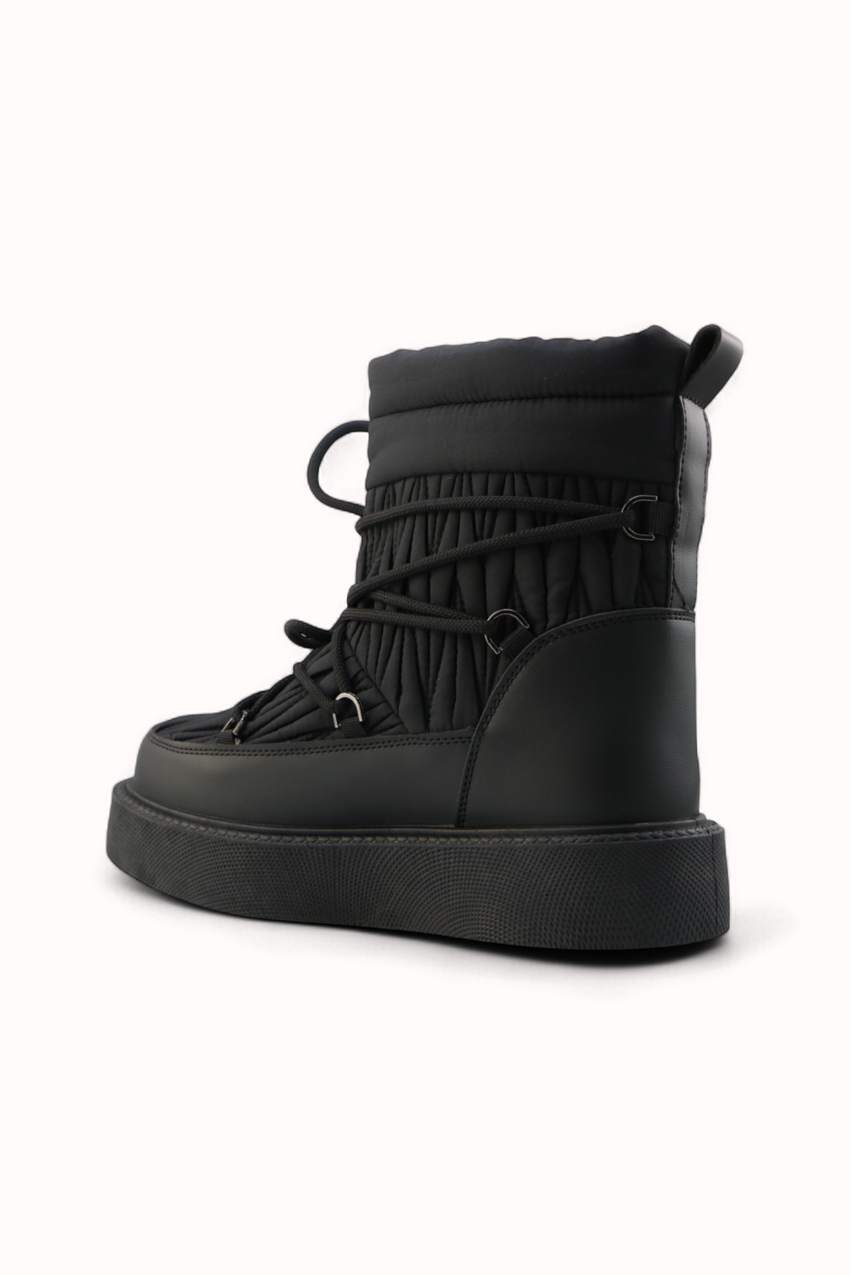 Bottes après-ski matelassées à plateformes